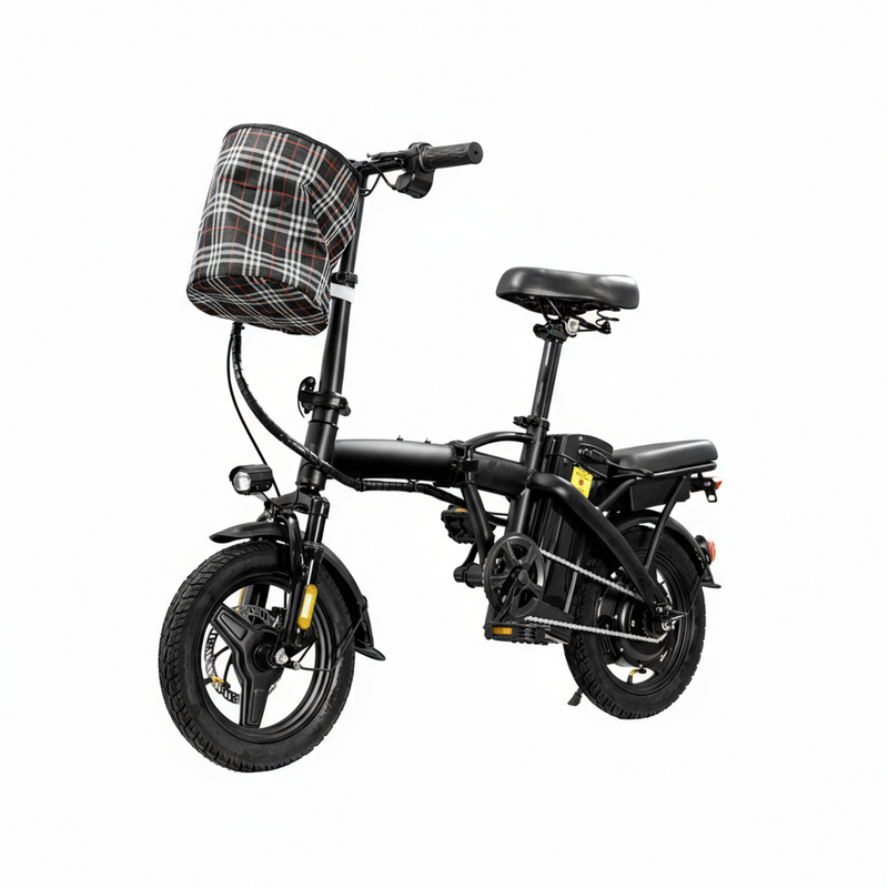 Compact Folding E-Bike Urban-Focused Design 1