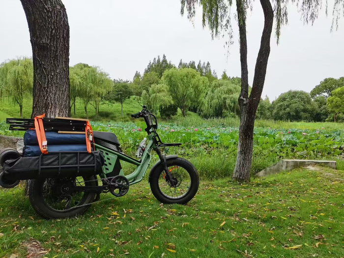 Camping e-bike Exploration Scenes 1