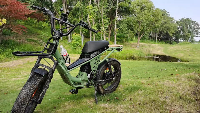 Camping e-bike Exploration Scenes 2