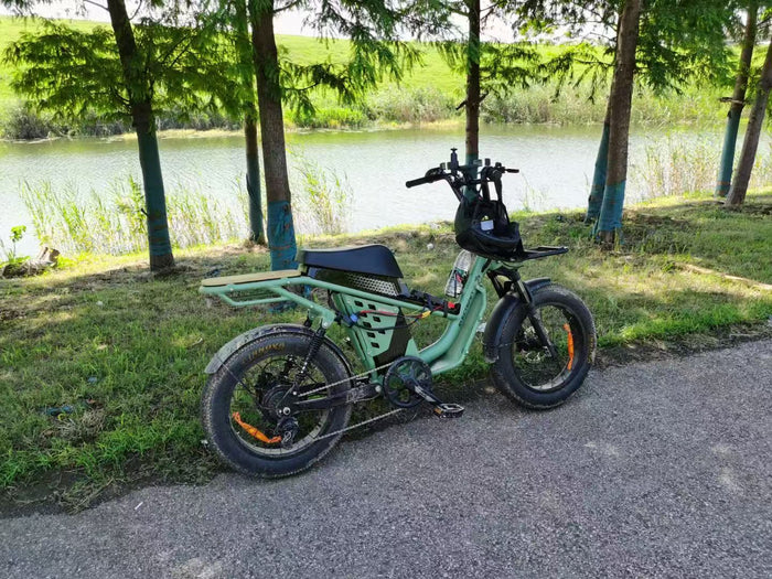Camping e-bike Exploration Scenes 3