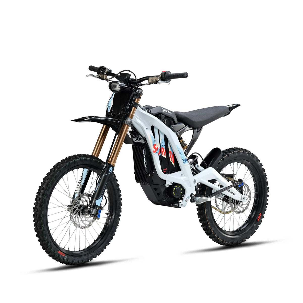 Sur Ron 2026 10000W 72V35AH Electric Dirt Bike with Integrated Road Bike Light Bee X Surron
