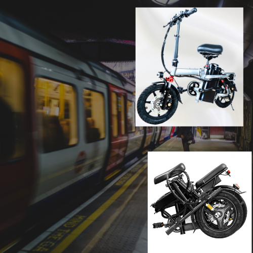 Folding E-Bike Riding Scenarios 3