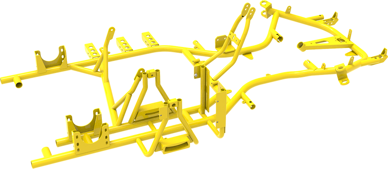 SUPEREGO Kart The chassis is made of 30mm aisi4130 alloy steel pipes 1