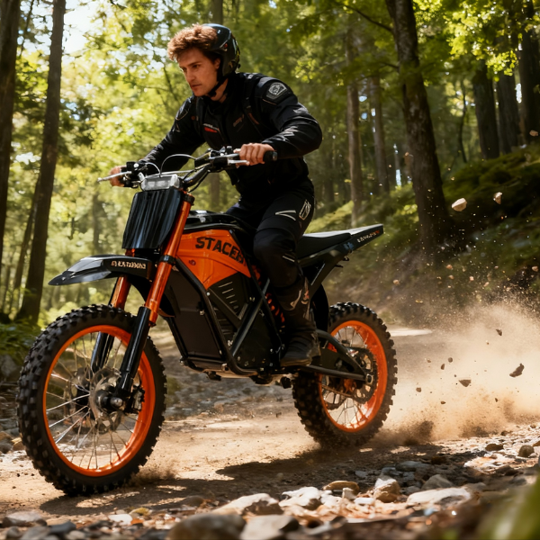 Spacewalk electric dirt bike detail 8